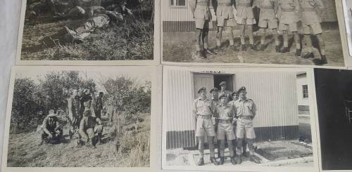 **ORIGINAL :  1956 Southern Rhodesia Volunteers Training Photos at Salisbury Barracks (x 15).**