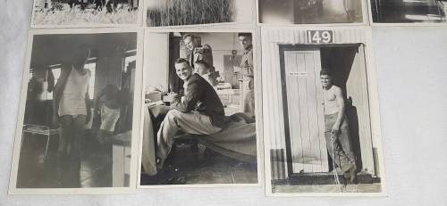 ** RARE:   1956 Southern Rhodesia Volunteers Training Photos Salisbury Barracks (x 13). Lot #2 **