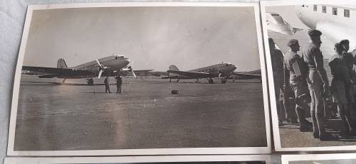 ** RARE : 1956 Southern Rhodesia Volunteers Intake and Training in Salisbury Photographs (x 7).**