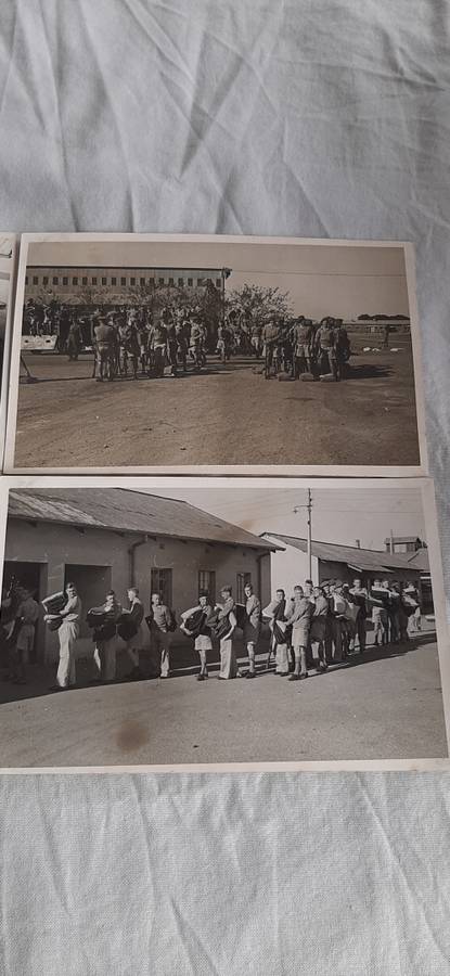 ** RARE : 1956 Southern Rhodesia Volunteers Intake and Training in Salisbury Photographs (x 7).**