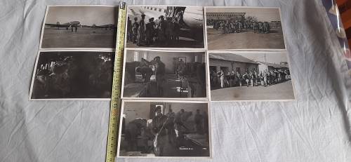 ** RARE : 1956 Southern Rhodesia Volunteers Intake and Training in Salisbury Photographs (x 7).**