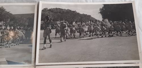 ** RARE : 1956 Rhodesia-Nyasaland Appointment of Sir Roy Welensky Parade Photographs (x10). Lot #2.