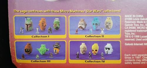 **MINT CONDITION : STAR WARS 1996/7 `Micro Machines` Collection IV Scout Trooper et al .**