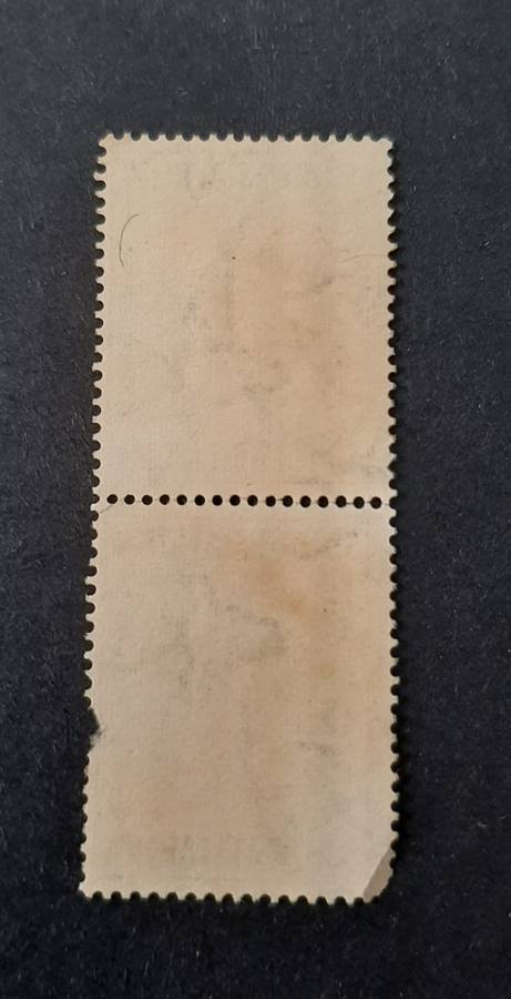 ** 1954 SWA 2d Cave Paintings Stamp Pair (Used).**