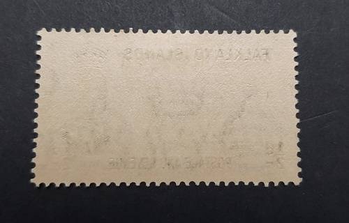 1952 Falkland Islands KGVI ½d Sheep Stamp (UNUSED)