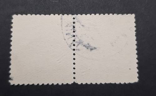 ** 1940 German Occupied Bohemia & Moravia 1K Stamp Pair (USED).**