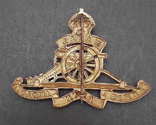 1930s Natal Field Artillery 2-Piece Construction Sweetheart Brooch