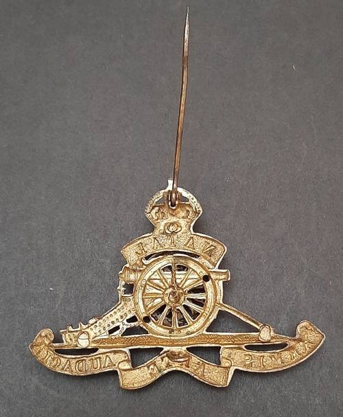 1930s Natal Field Artillery 2-Piece Construction Sweetheart Brooch