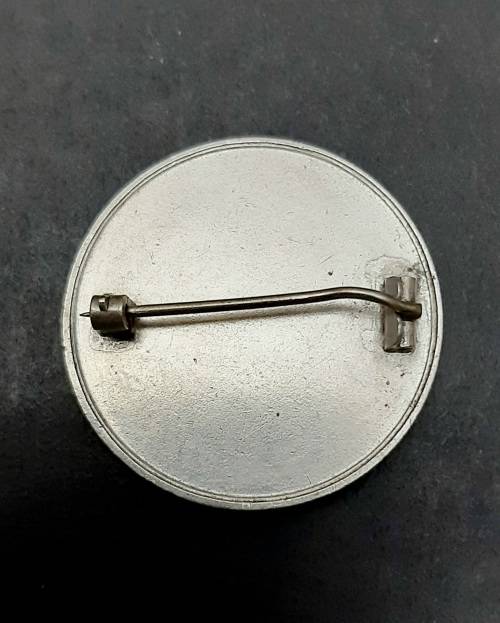 1920s Norwich Players Dramatic Society .925 Silver Badge