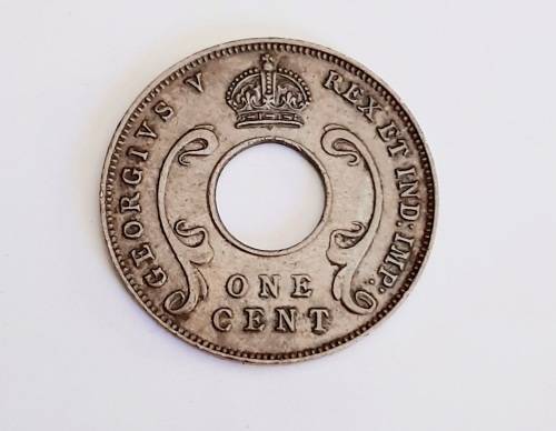 ** 1930  KGV East Africa 1c Coin `Royal Mint` [ VF ].**