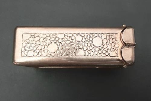 WW2 1940s Jemco Hold-a-Pak Spring Activated Cigarette Case