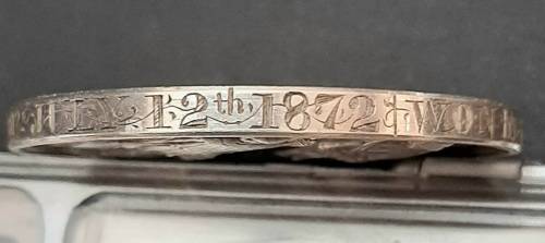 1872 Silver National Rifle Association Medal att. Royal Maritzburg Rifles