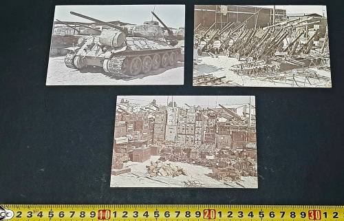 **Border War:  Lot 3 x Assorted 1981 Operation Protea SADF Propaganda Postcards (UNUSED).**