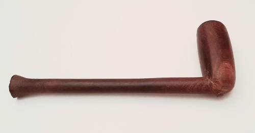 Early 20th Century Xhosa `Inqawe` Transkei Men`s Tobacco Pipe 20cm
