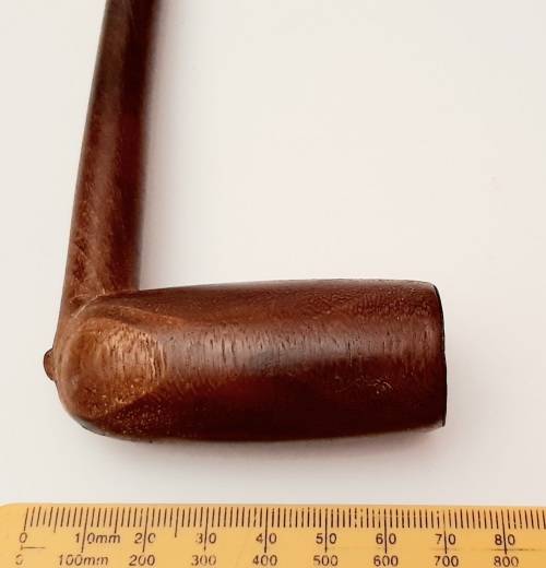 Early 20th Century Xhosa `Inqawe` Transkei Men`s Tobacco Pipe 20cm