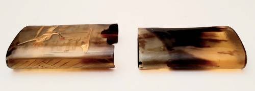 **STUNNING: Early 20th Century Chinese/ Oriental Painted Gilt Cheroot/Cigarette Case  **