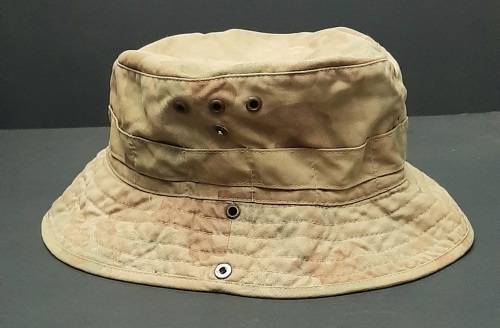 **Border War:  1970s South African Police (SAP) 2nd Pattern Camouflage Bush Hat (Size: 57).**