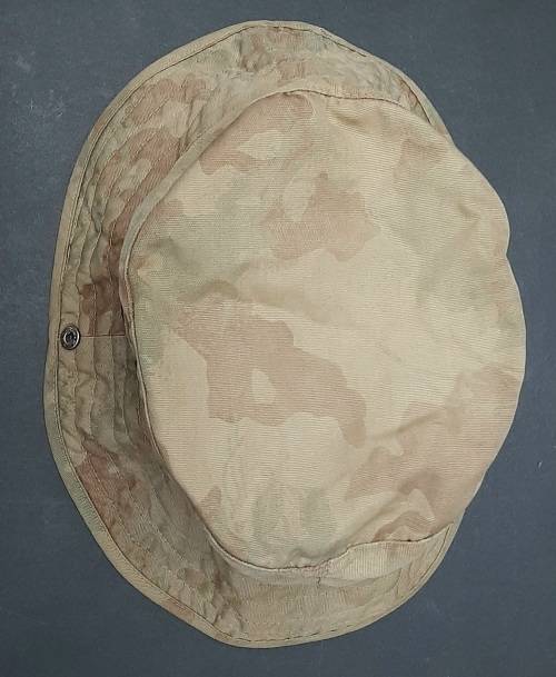 **Border War:  1970s South African Police (SAP) 2nd Pattern Camouflage Bush Hat (Size: 57).**