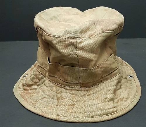**Border War:  1970s South African Police (SAP) 2nd Pattern Camouflage Bush Hat (Size: 57).**
