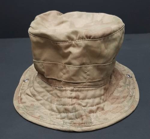 **Border War:  1970s South African Police (SAP) 2nd Pattern Camouflage Bush Hat (Size: 57).**
