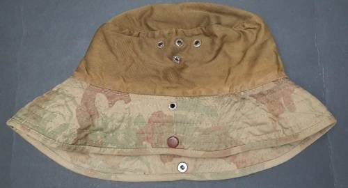 **Border War:  1970s South African Police (SAP) 2nd Pattern Camouflage Bush Hat (Size: 57).**