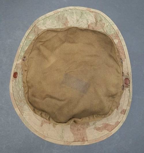 **Border War:  1970s South African Police (SAP) 2nd Pattern Camouflage Bush Hat (Size: 57).**