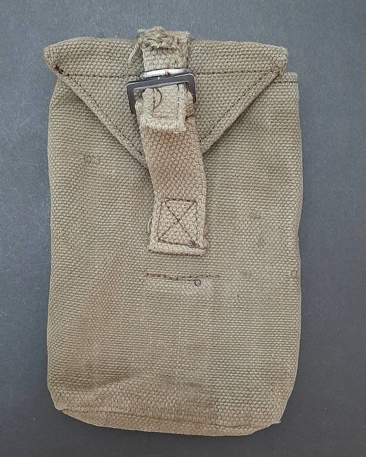 **Rhodesian Bush War: Patt.69 Rhodesian Army FN FAL Ammo Pouch (Inscribed).**