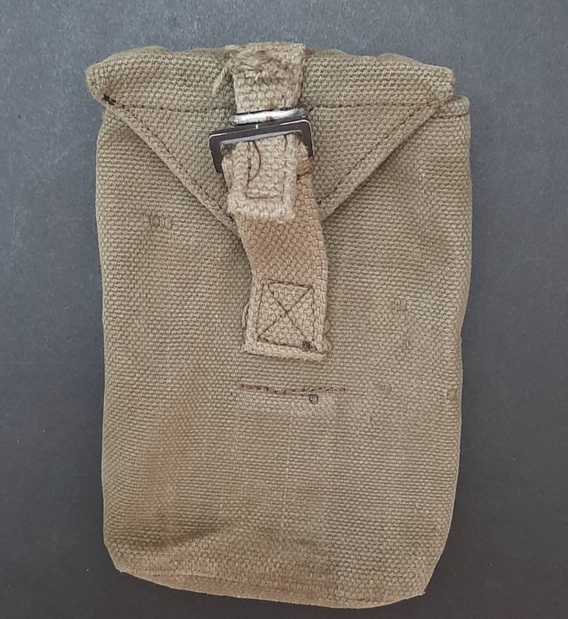 **Rhodesian Bush War: Patt.69 Rhodesian Army FN FAL Ammo Pouch (Inscribed).**
