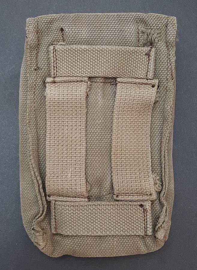 **Rhodesian Bush War: Patt.69 Rhodesian Army FN FAL Ammo Pouch (Inscribed).**