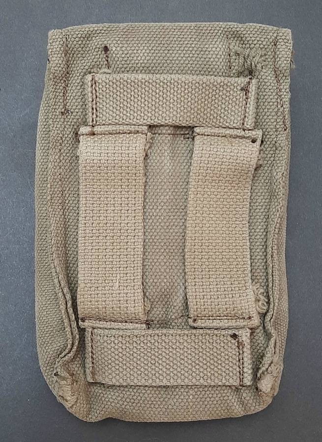 **Rhodesian Bush War: Patt.69 Rhodesian Army FN FAL Ammo Pouch (Inscribed).**