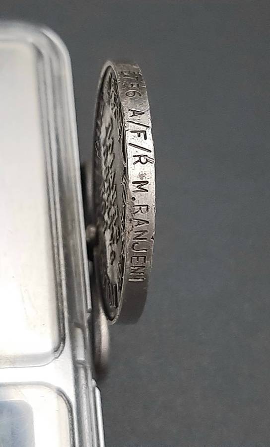 **RARE: 1960s Rhodesian Police Reserve Faithful Service Medal (att. Native).**