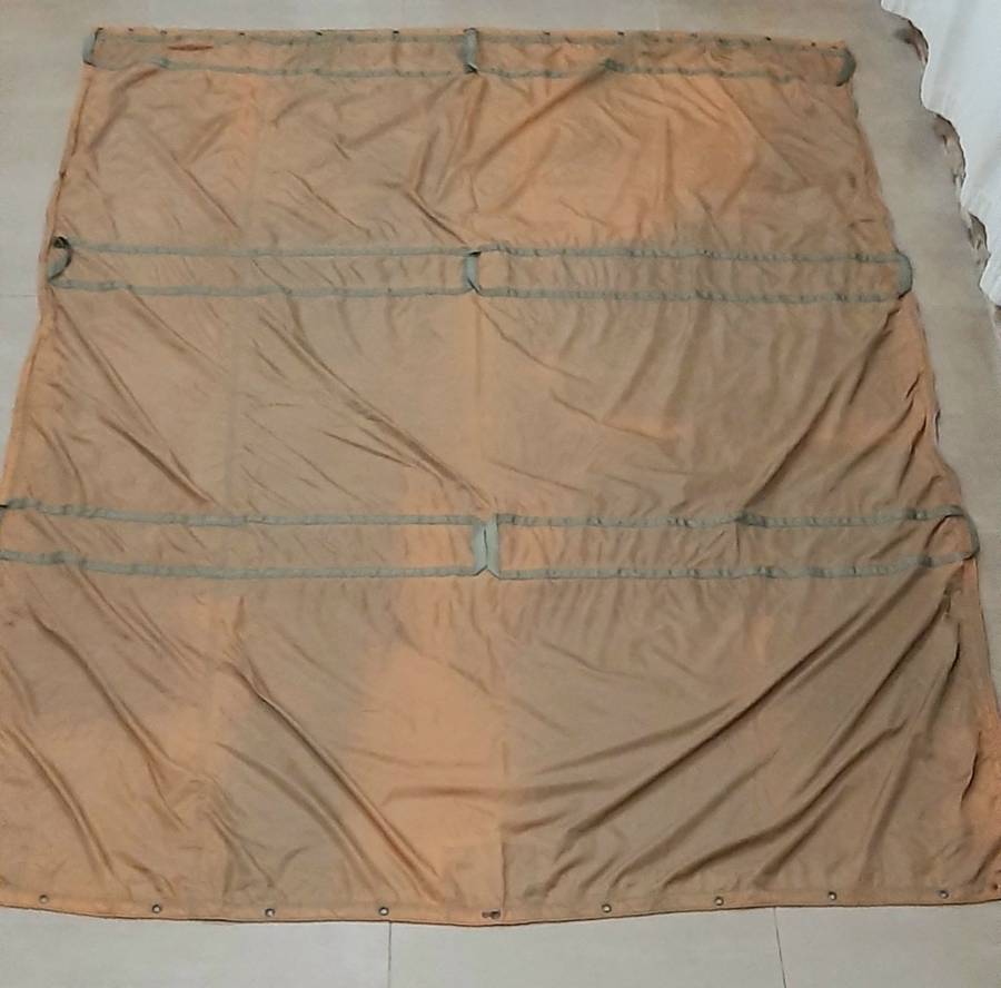 **Border War 1970s: SADF Op. Savannah Era Nutria Groundsheet( 2.3m x 1.75m)**