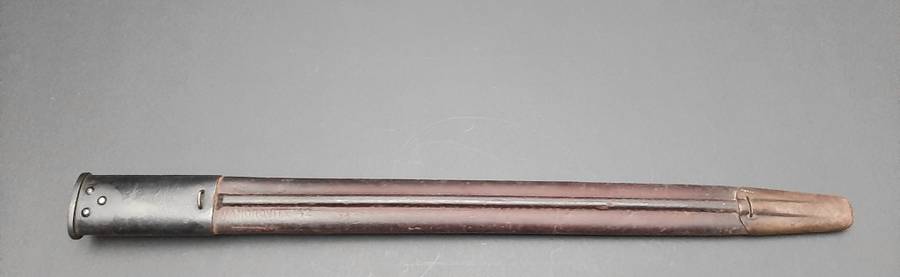 **WW1 : UDF/ SAP 1917 Wilkinson Patt.1907 Bayonet w/ Scabbard. **