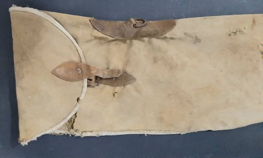 **WW2 UDF : .303 Rifle Troop Webbing Storage Bag(USED ).**