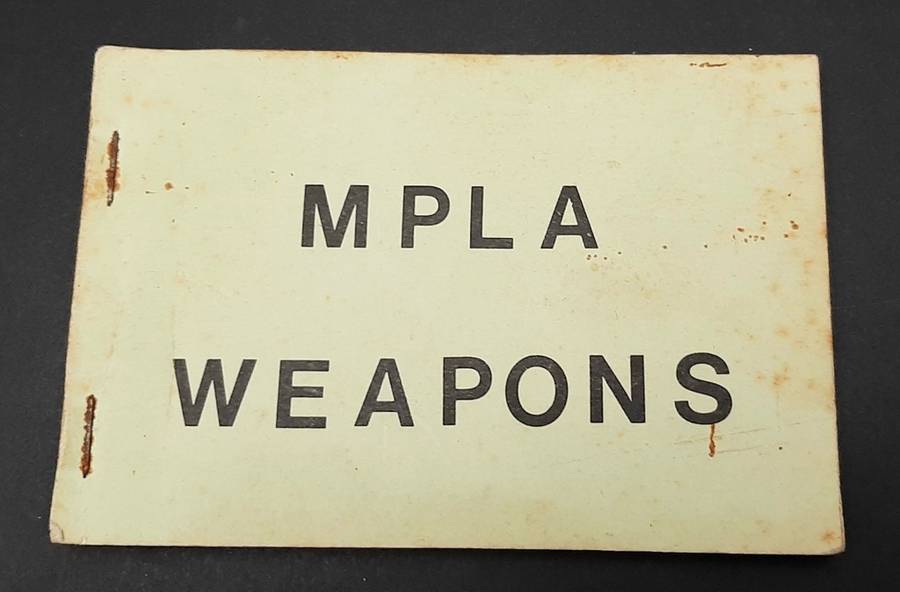 **Border War : 1980s SADF Operation Hooper/ Modular MPLA Weapons ID Booklet (USED).**