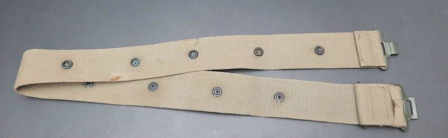 **Border War : 1970s SADF Patt.73 Web Belt w/ Grommets(USED).**