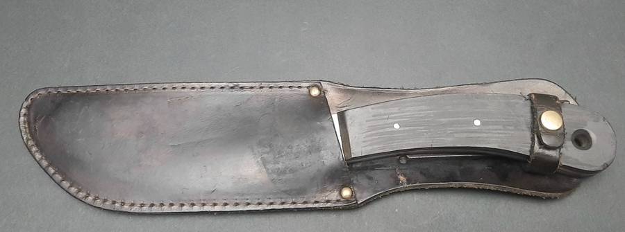 Rare 1960s British Army Parachute 'Hopkinson' Release Knife with Scabbard 25cm