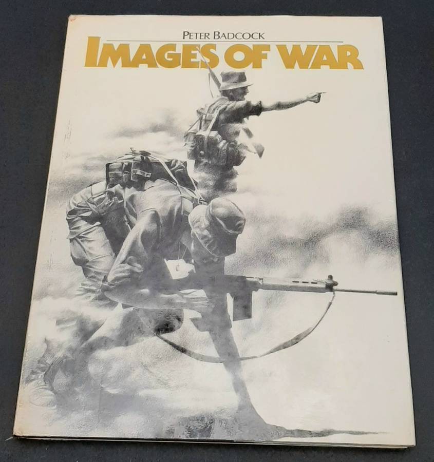 **RARE: Signed ' Images of War'  Hardcover Book ( SWATF O/C  General Georg Meiring).**