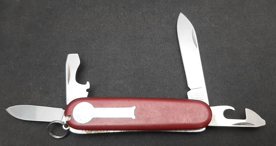1990s Victorinox Officer Suisse Swiss Army Knife 4-Function