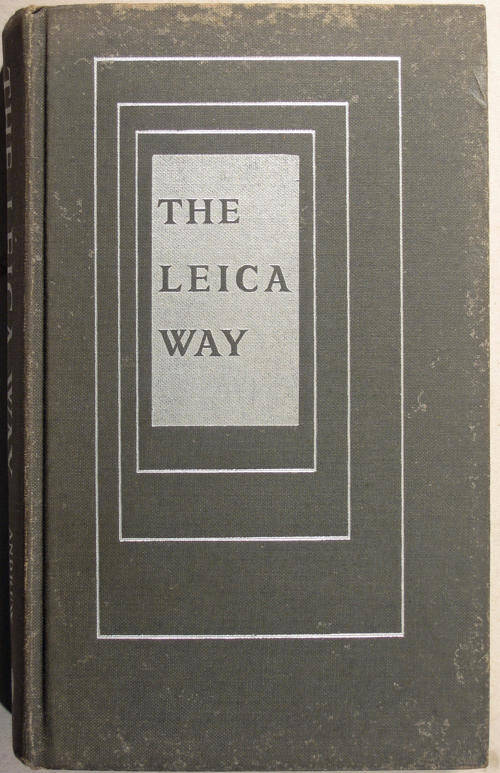Book "The Leica Way" by Matheson