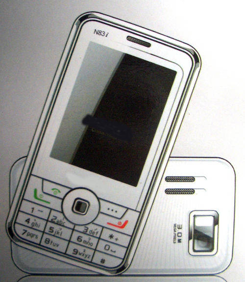 Black Color Mobile Phone , #83i, SPECIAL PHONE