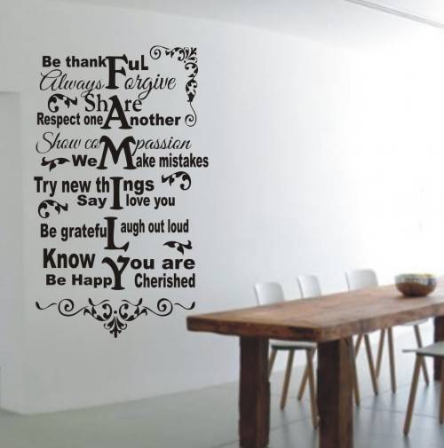 VINYL DECALS - family