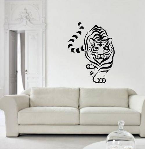 3 D VINYL DECAL TIGER23