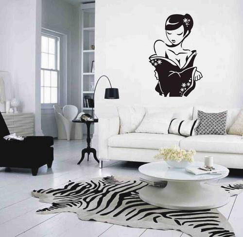 ON SPECIAL !! VINYL DECAL - JAPANESE WOMAN