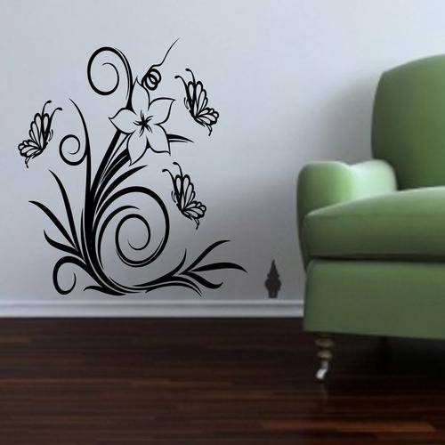 VINYL DECAL - FLOWER