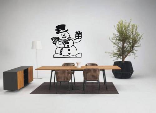 VINAL DECALS CHRISTMAS SNOWMAN