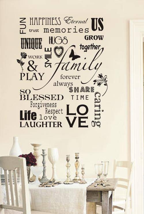 VINYL DECAL - FAMILY LOVE