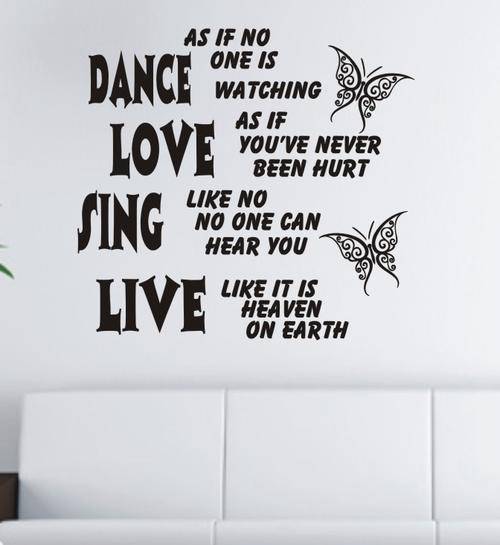 DANCE LOVE VINYL DECAL