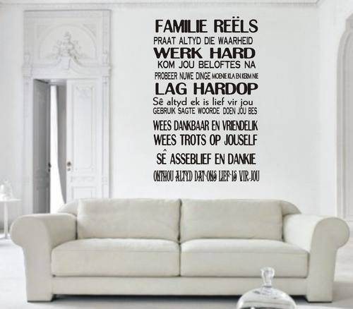 VINYL DECAL - FAMILIE REELS