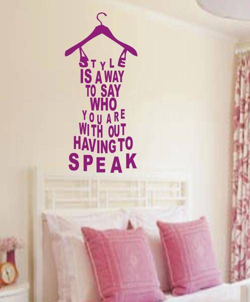 WALL DECAL - STYLE